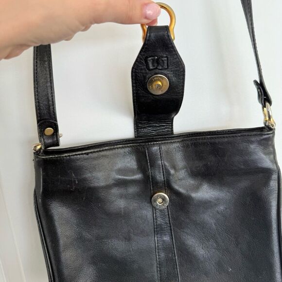 LANCO | Vintage black leather purse - Picture 4 of 15